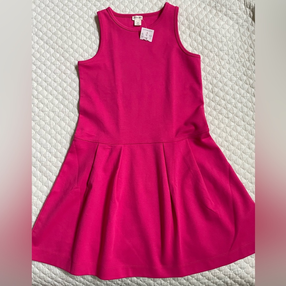 Crewcuts Vibrant Pink Casual Dress for Kids